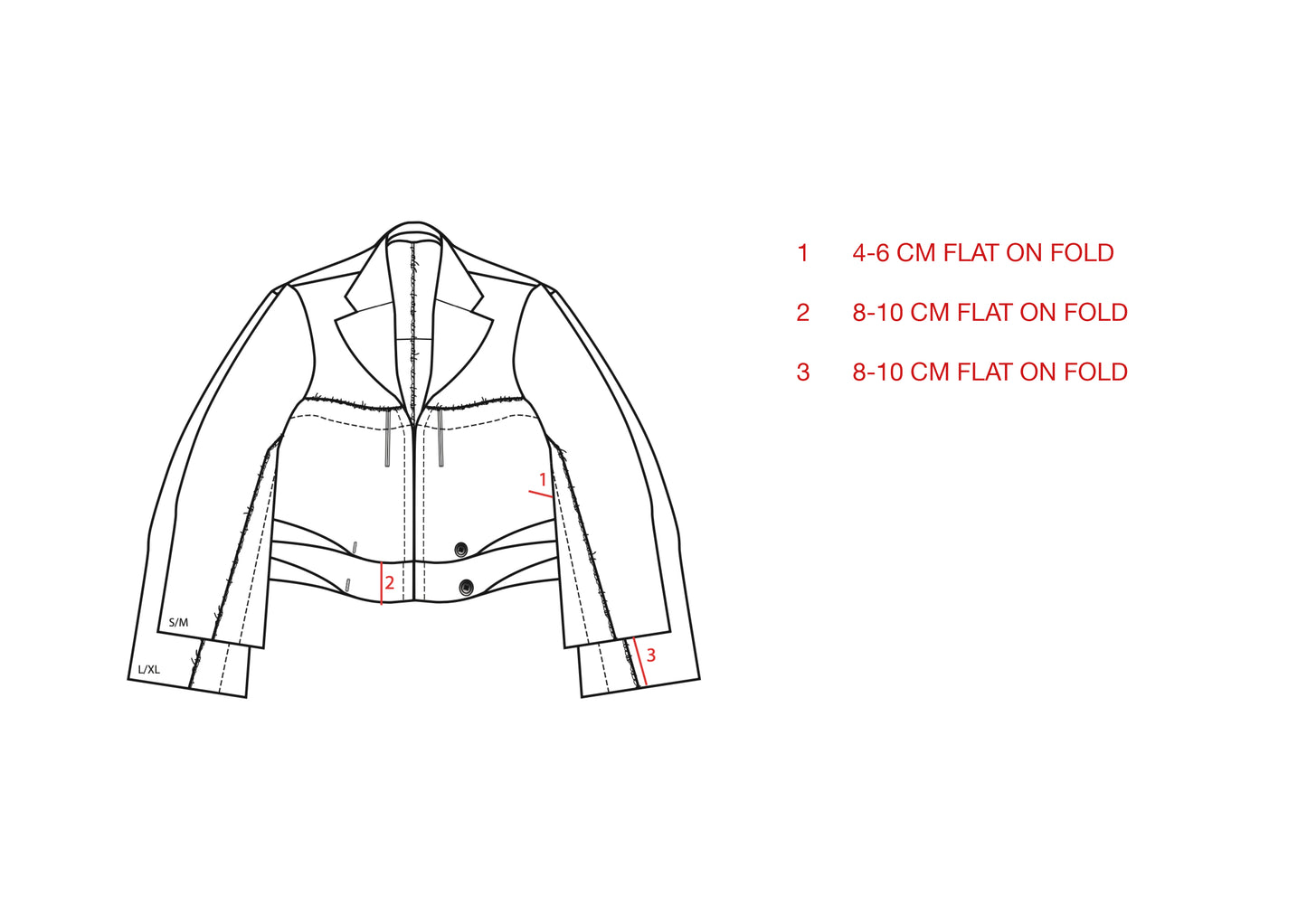 OUTLINE TAILORED JACKET