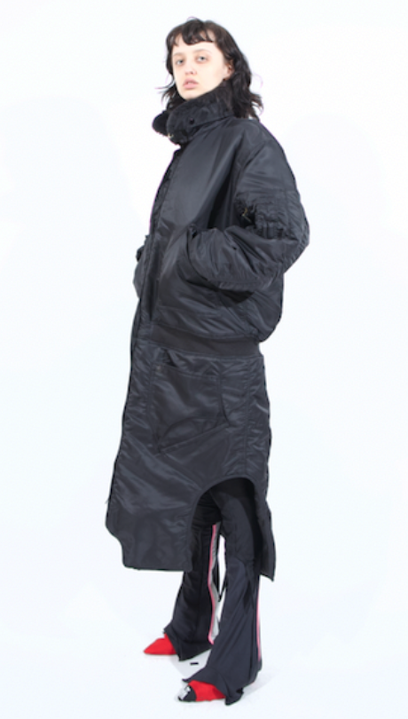 DOUBLE BOMBERCOAT