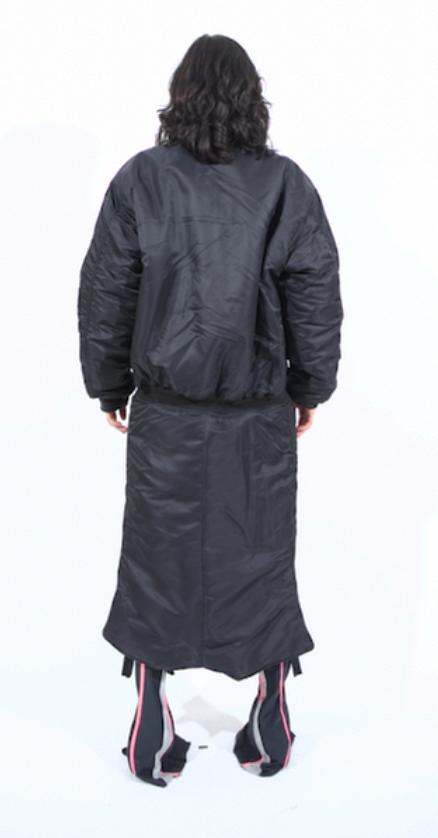 DOUBLE BOMBERCOAT