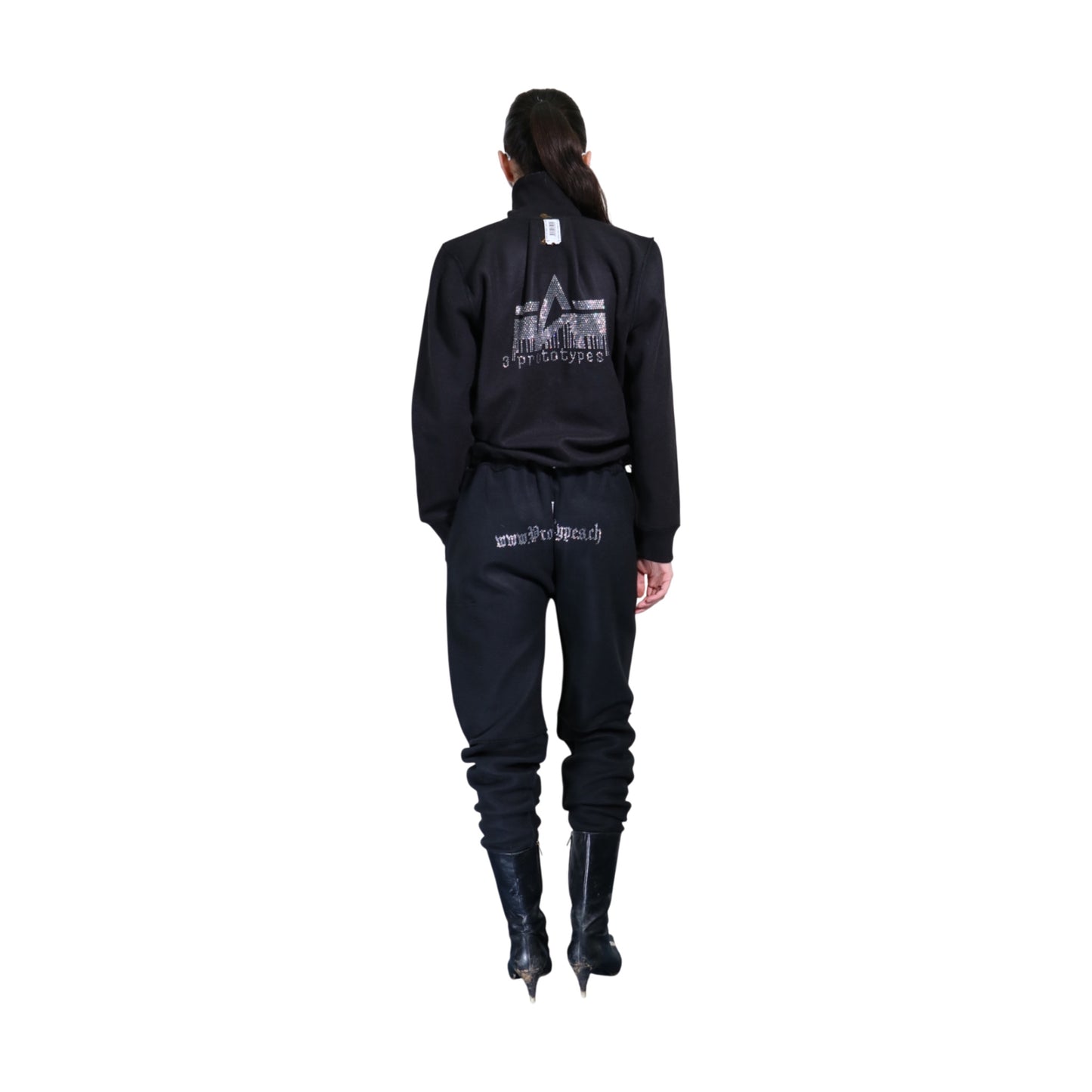 INSIDE OUT FLEECE - AMPLE TRACKSUIT JACKET