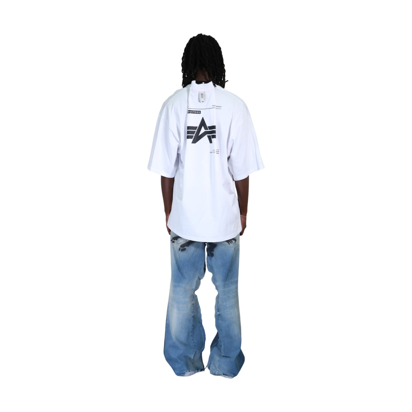 BOX PLEAT TEE