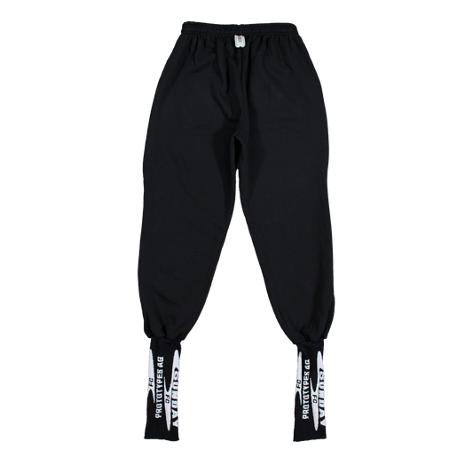FOOTBALL SOCK SWEATPANTS BLACK