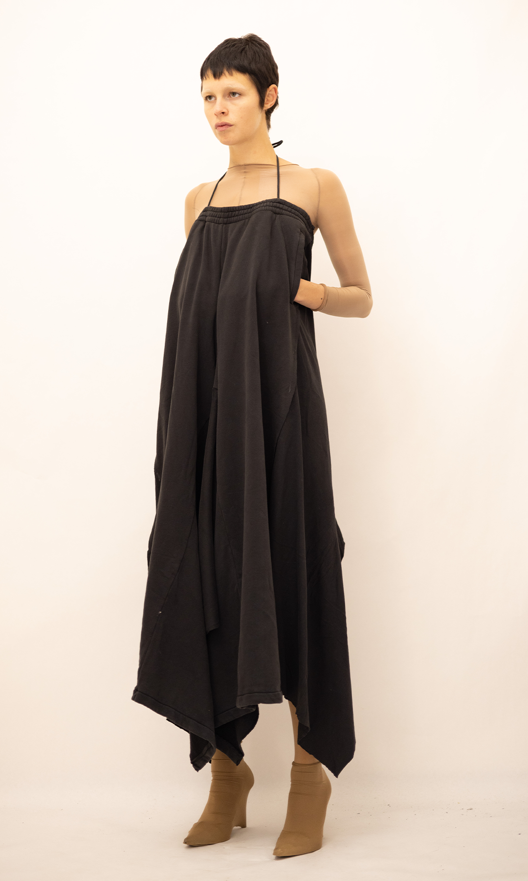SWEATPANT DRESS