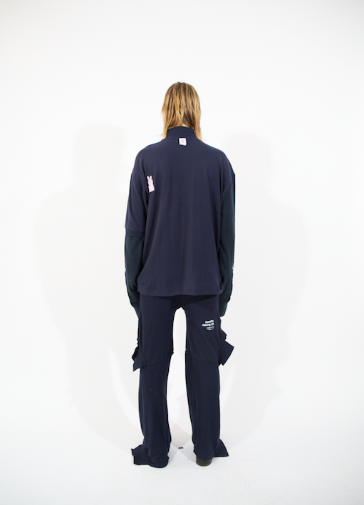 CUT UP POLO PANTS