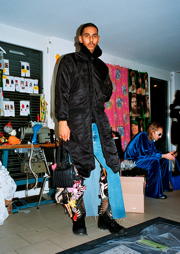 DOUBLE BOMBERCOAT