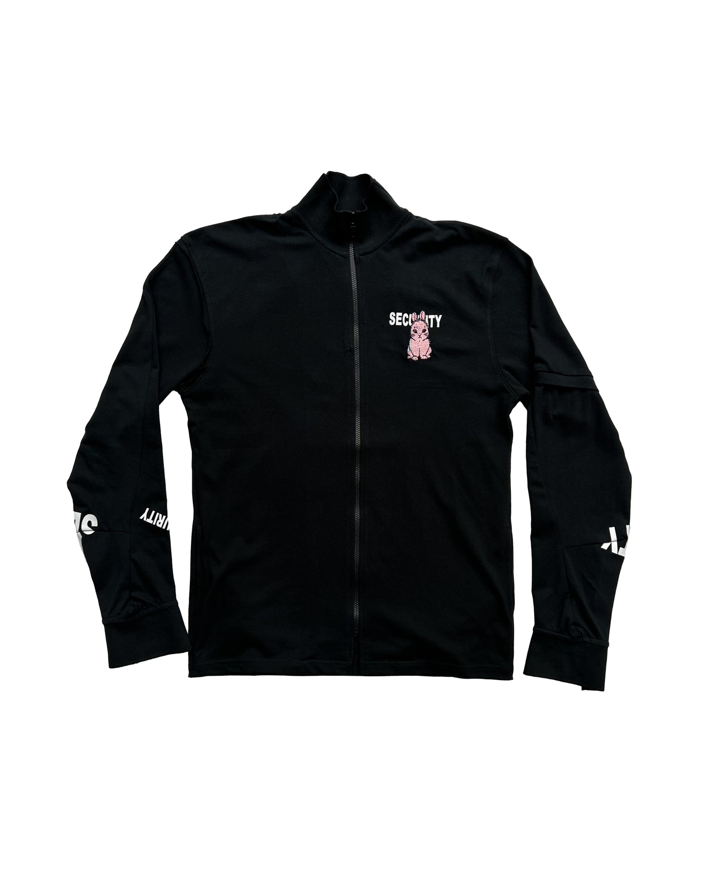 CUT UP POLO ZIP UP