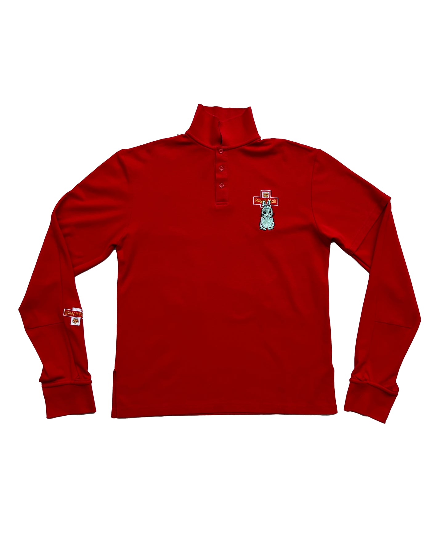 CUT UP POLO LONGSLEEVE