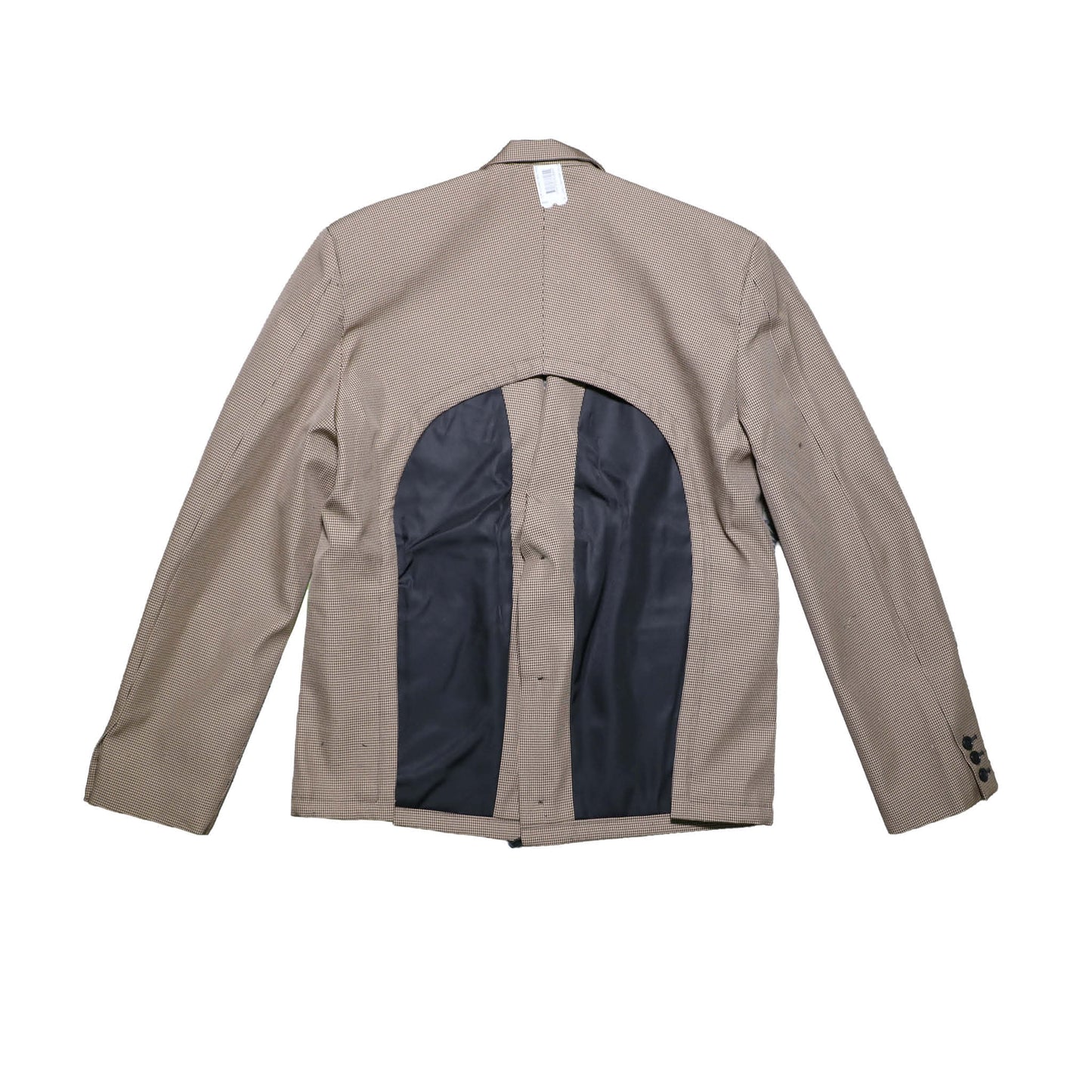 OPEN BACK TAILORED JACKET