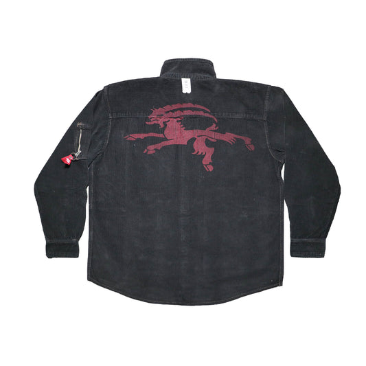 SPRAYED CORDEROY SHIRT