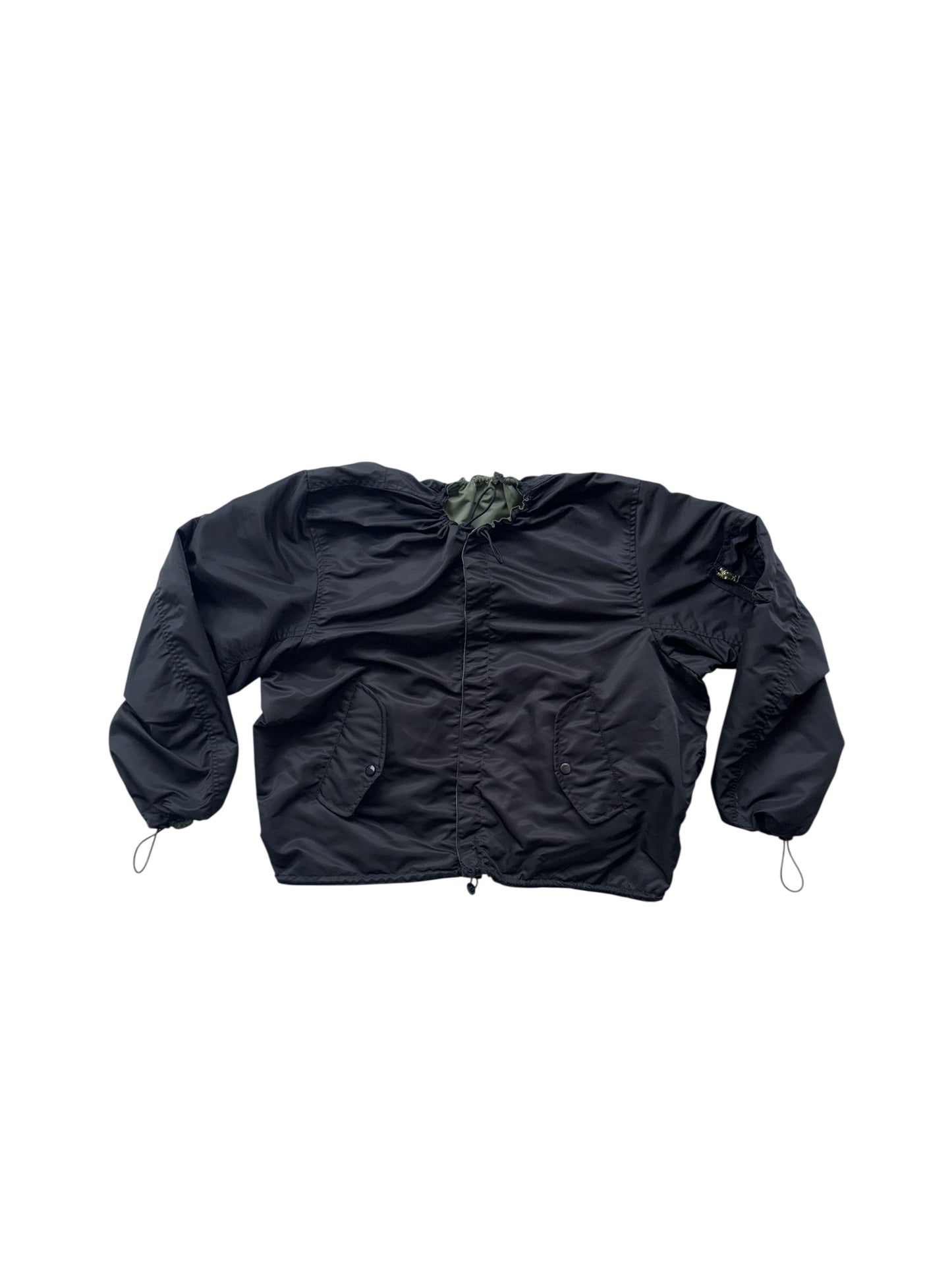 DEFLATED & REVERSIBLE BOMBER JACKET