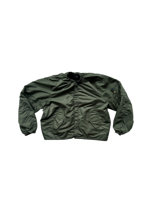 DEFLATED & REVERSIBLE BOMBER JACKET