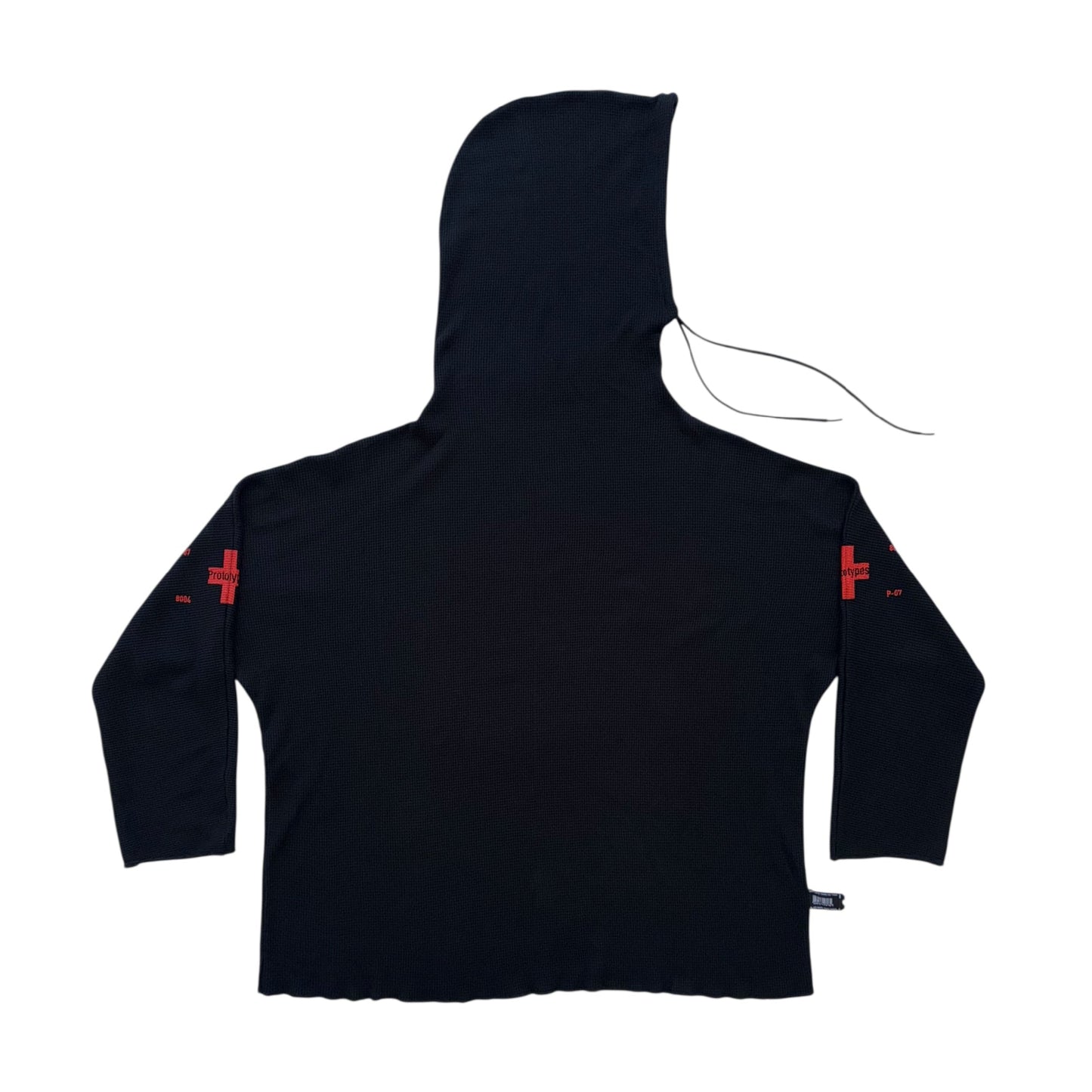 WAFFLE TWISTED HOODIE