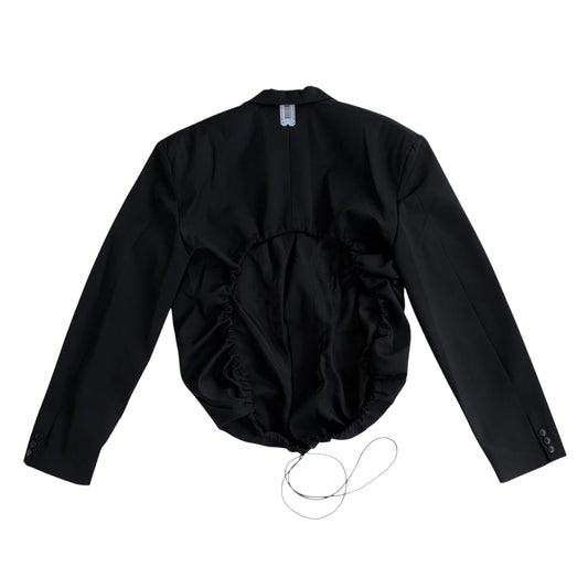 BACKLESS TAILORED JACKET