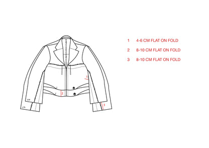 OUTLINE TAILORED JACKET