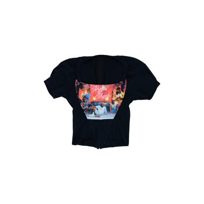 DIRNDL CUT UP TEE