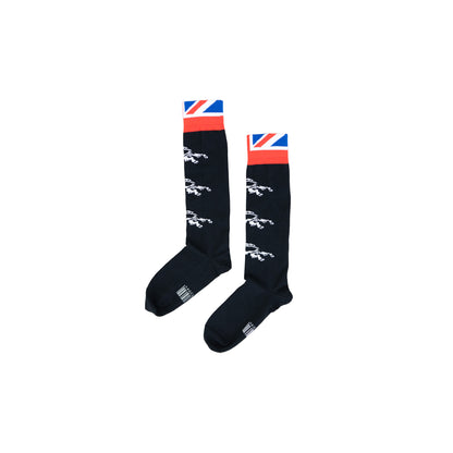 GRAPHIC SOCKS KNEE HIGH
