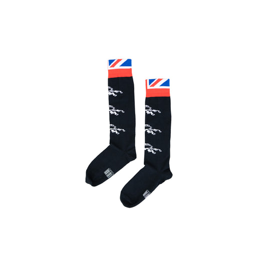 GRAPHIC SOCKS KNEE HIGH