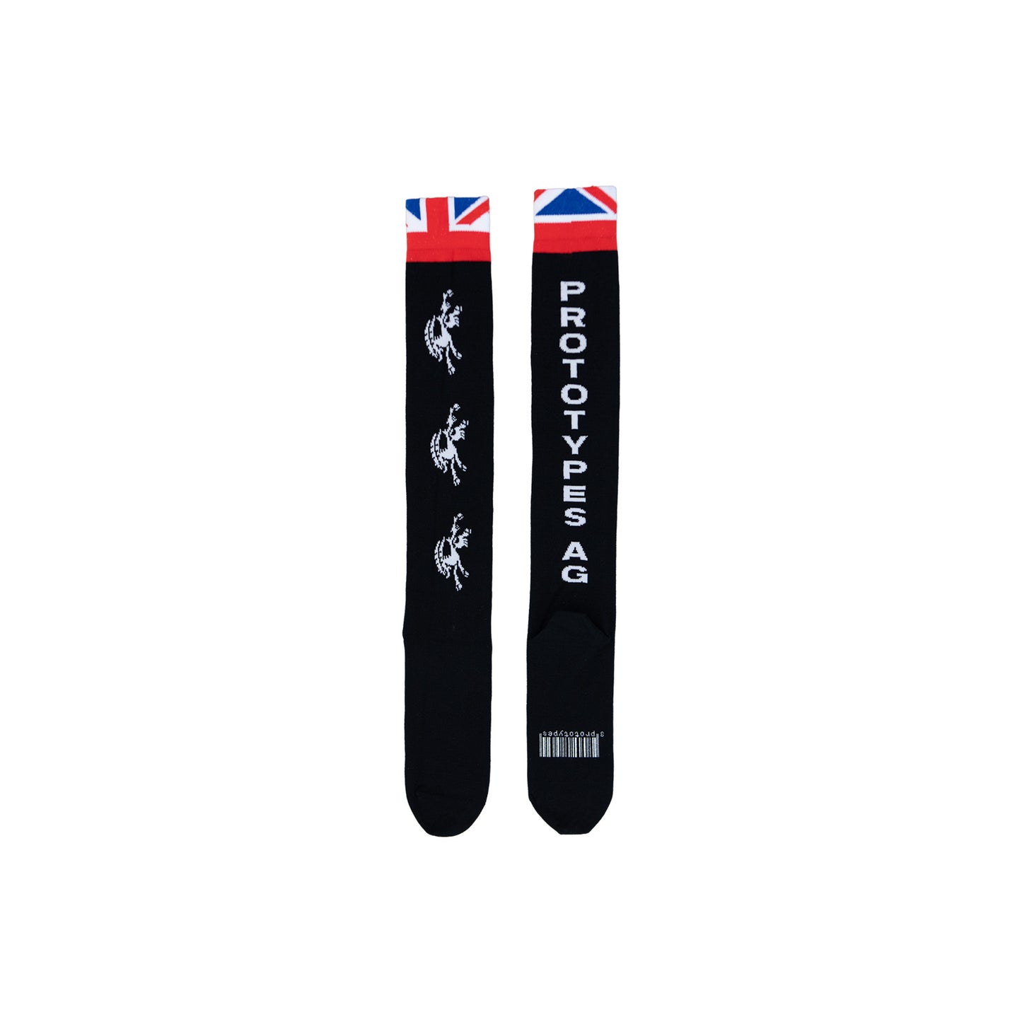 GRAPHIC SOCKS THIGH HIGH
