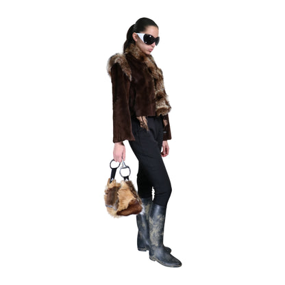 SHORT FUR JACKET