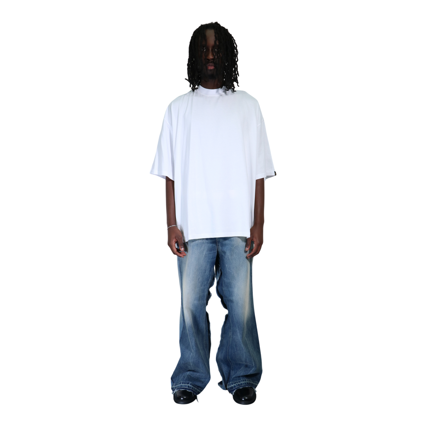BOX PLEAT TEE