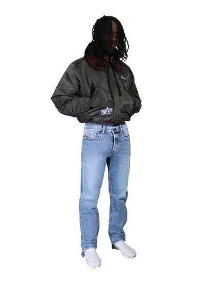 2-D DENIM PANTS
