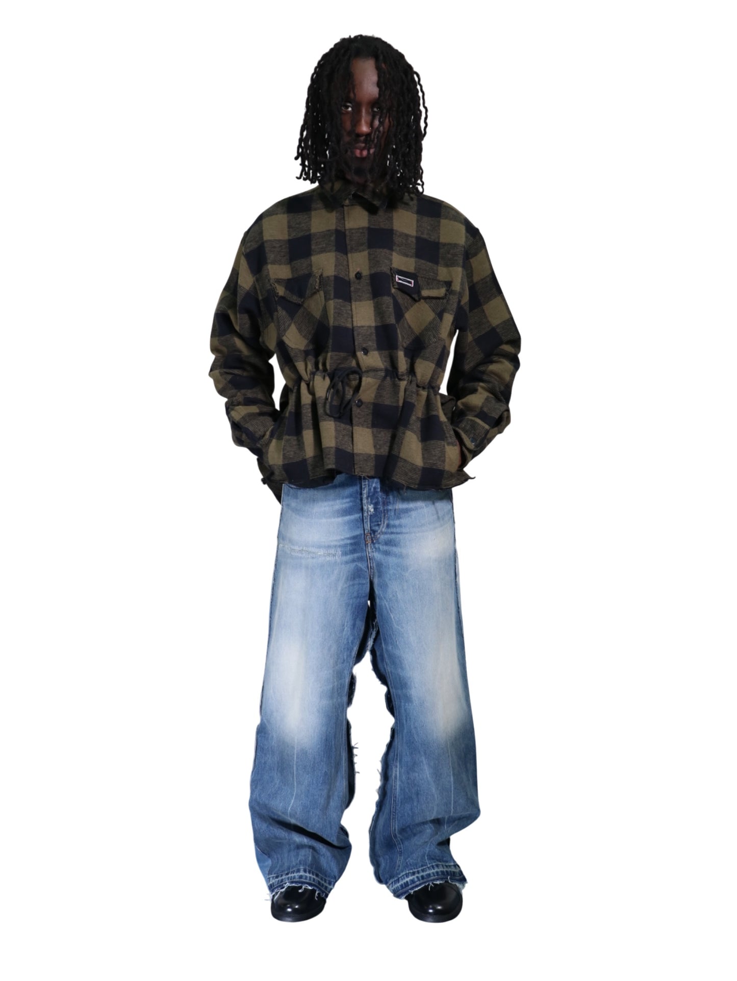 FLANNEL TOGGLE SHIRT