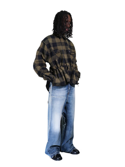 FLANNEL TOGGLE SHIRT