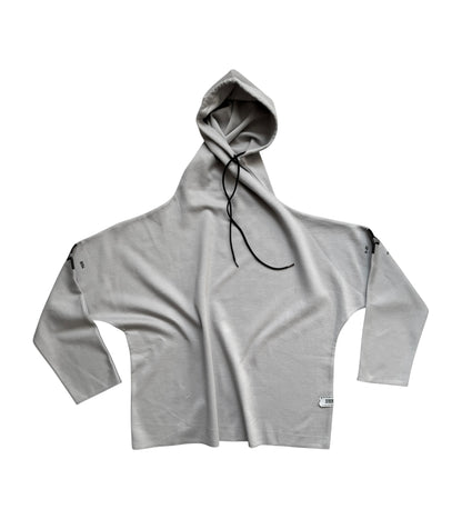 WAFFLE TWISTED HOODIE