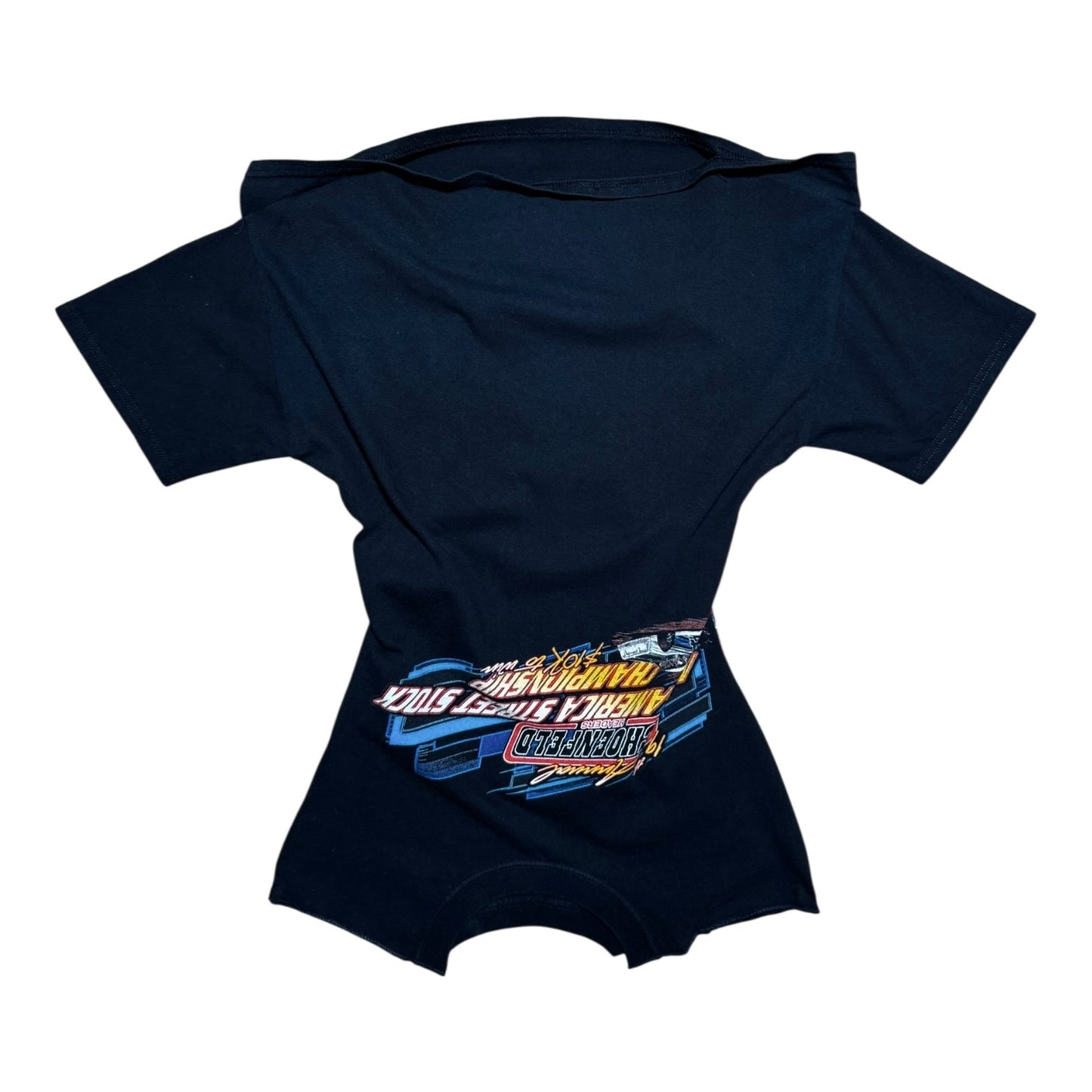 UPSIDE DOWN T-SHIRT PRINTED S-M