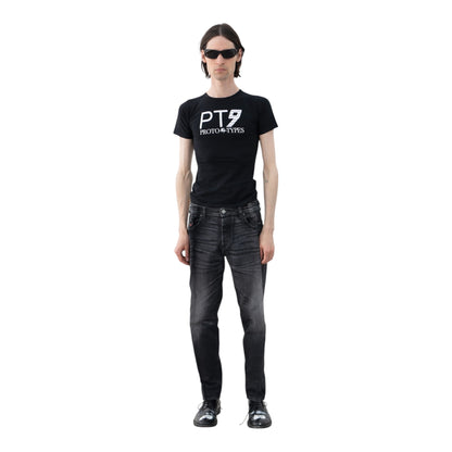 PLEATED JEANS