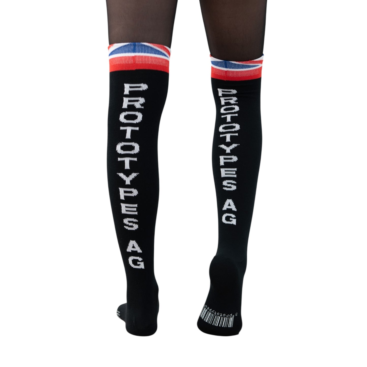 GRAPHIC SOCKS THIGH HIGH