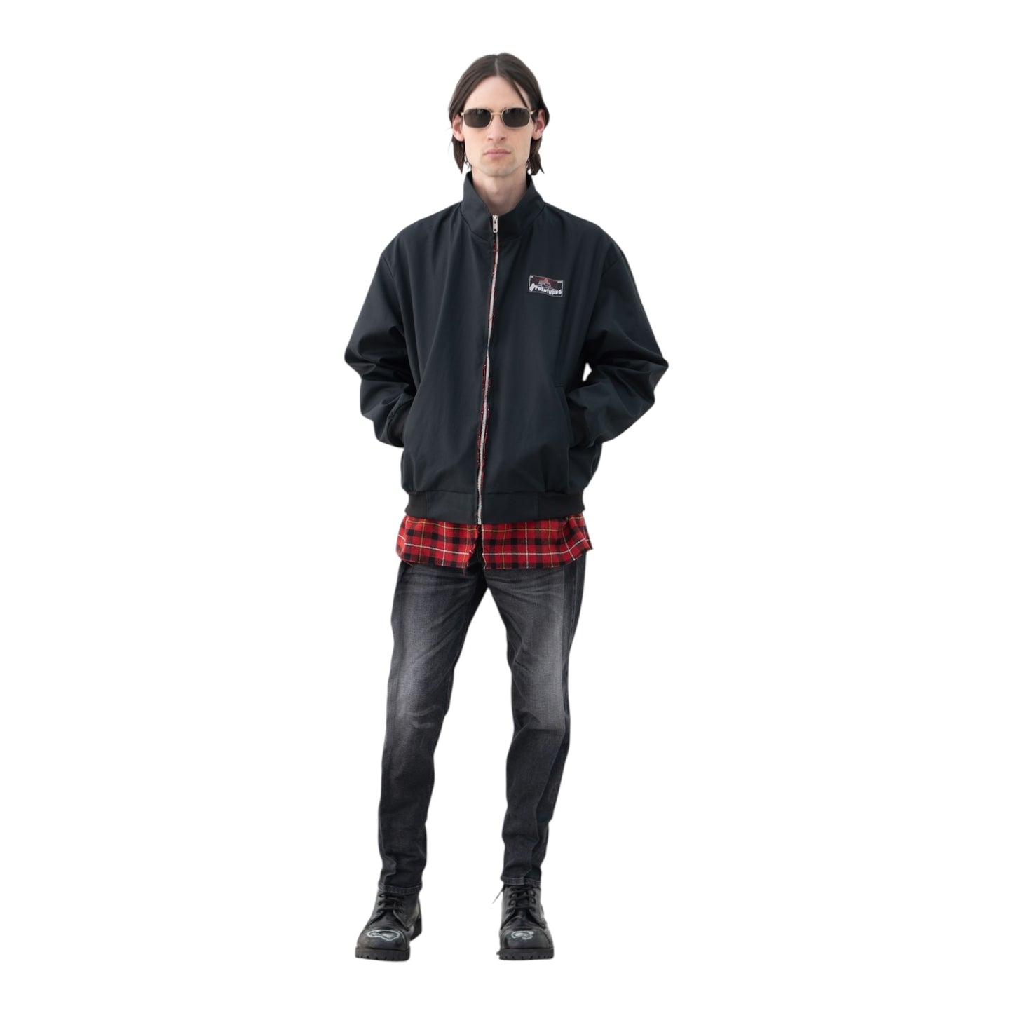 WAXED HARRINGTON JACKET