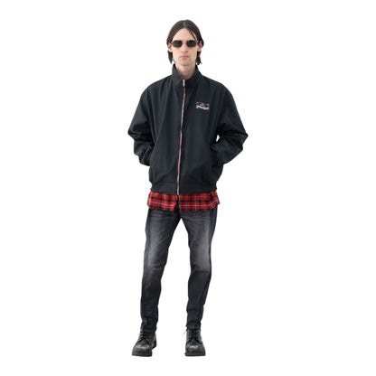 WAXED HARRINGTON JACKET