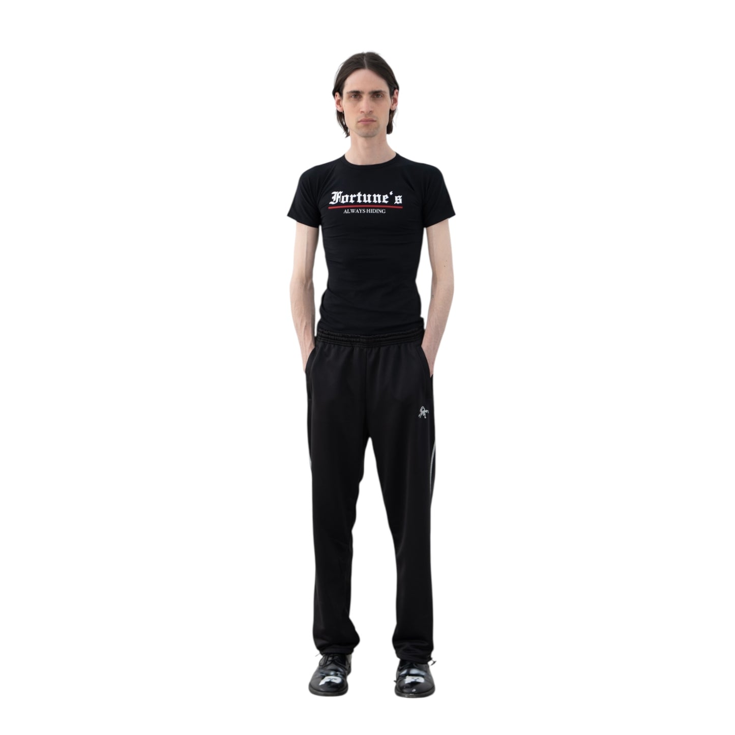 FORTUNE'S HIDING FITTED TEE