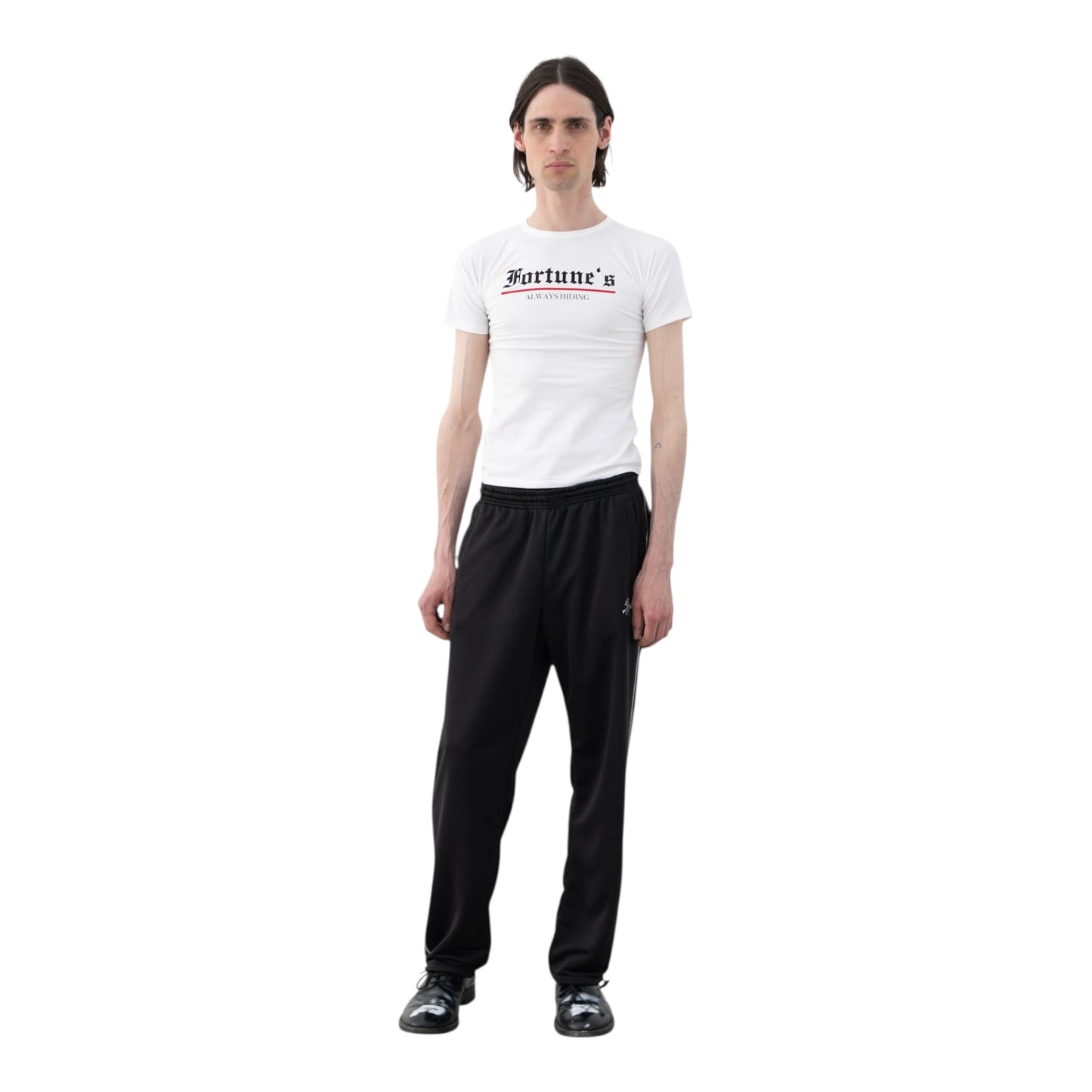 FORTUNE'S HIDING FITTED TEE
