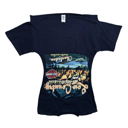 UPSIDE DOWN TSHIRT PRINTED S-M