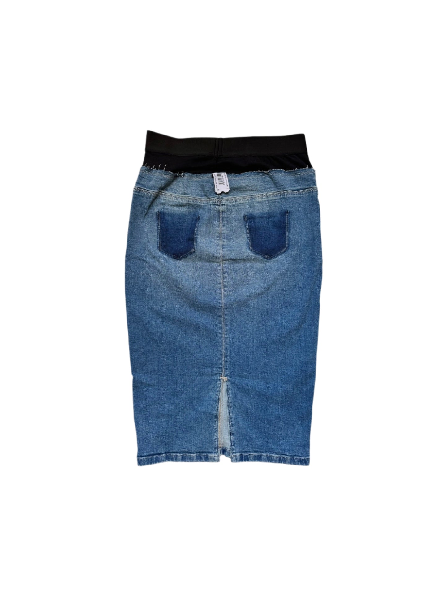 DENIM PENCIL SKIRT