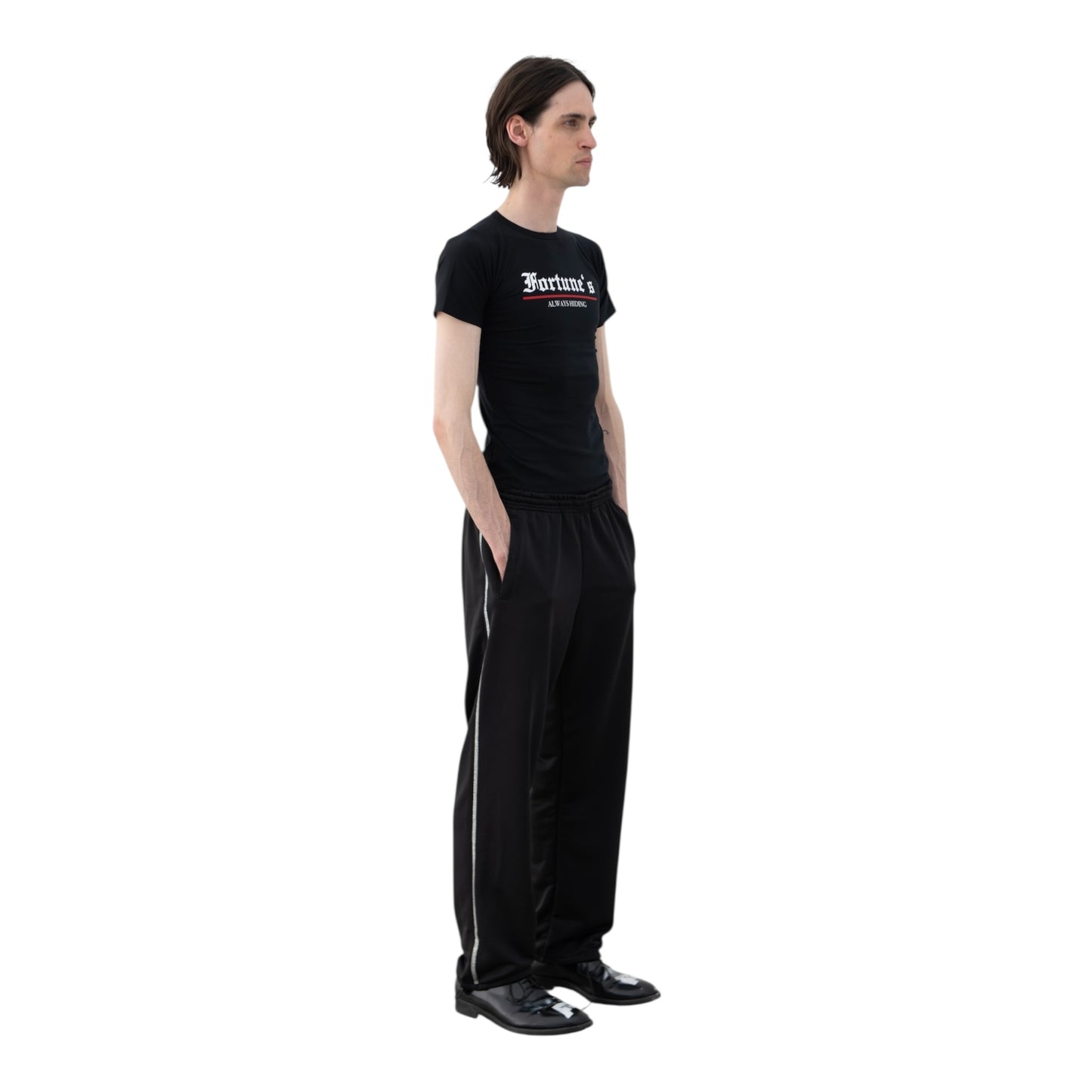 FORTUNE'S HIDING FITTED TEE