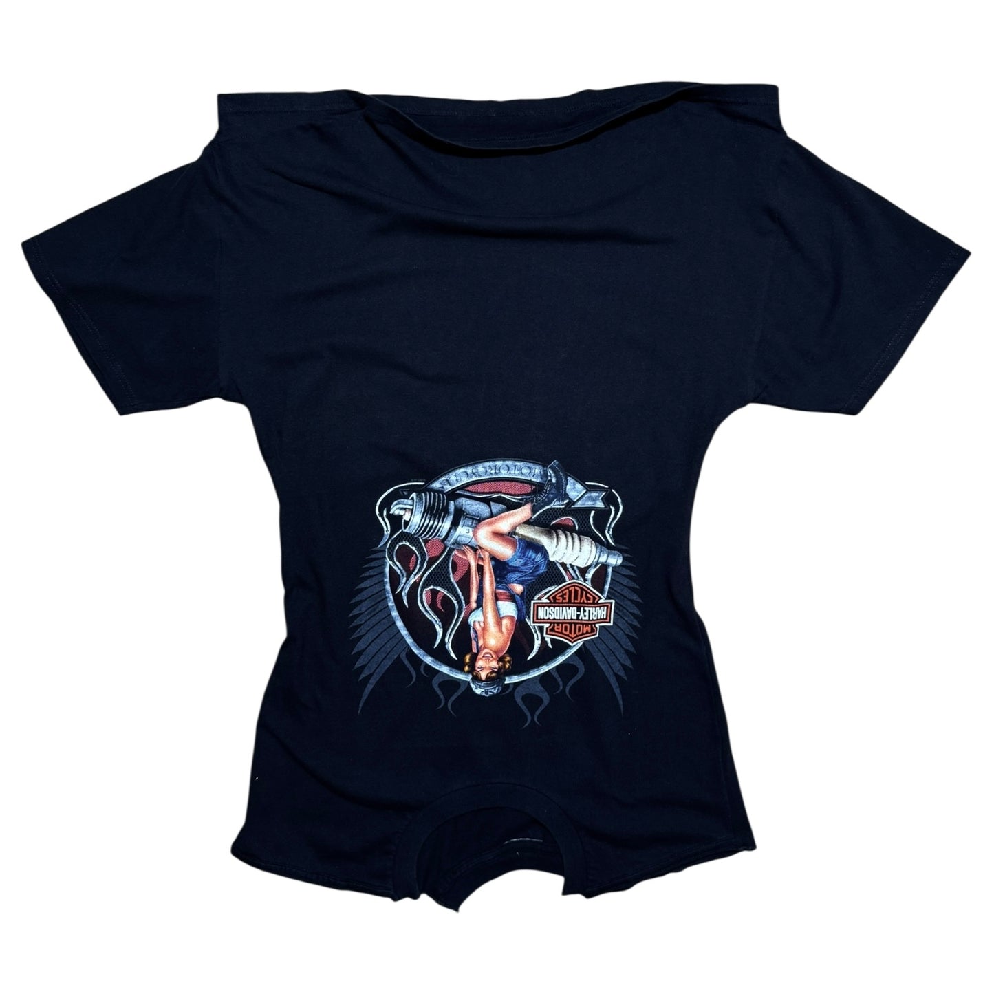 UPSIDE DOWN TSHIRT PRINTED L-XL