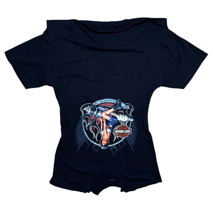 UPSIDE DOWN TSHIRT PRINTED L-XL