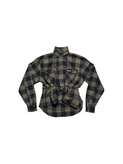 FLANNEL TOGGLE SHIRT