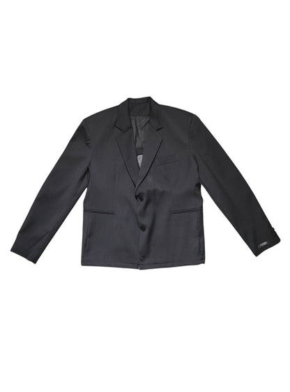 OPEN BACK TAILORED JACKET