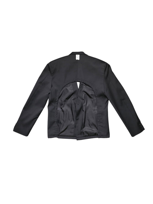 OPEN BACK TAILORED JACKET