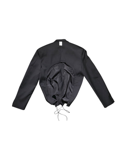 OPEN BACK TAILORED JACKET