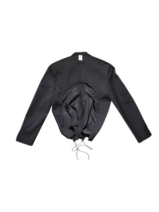 OPEN BACK TAILORED JACKET