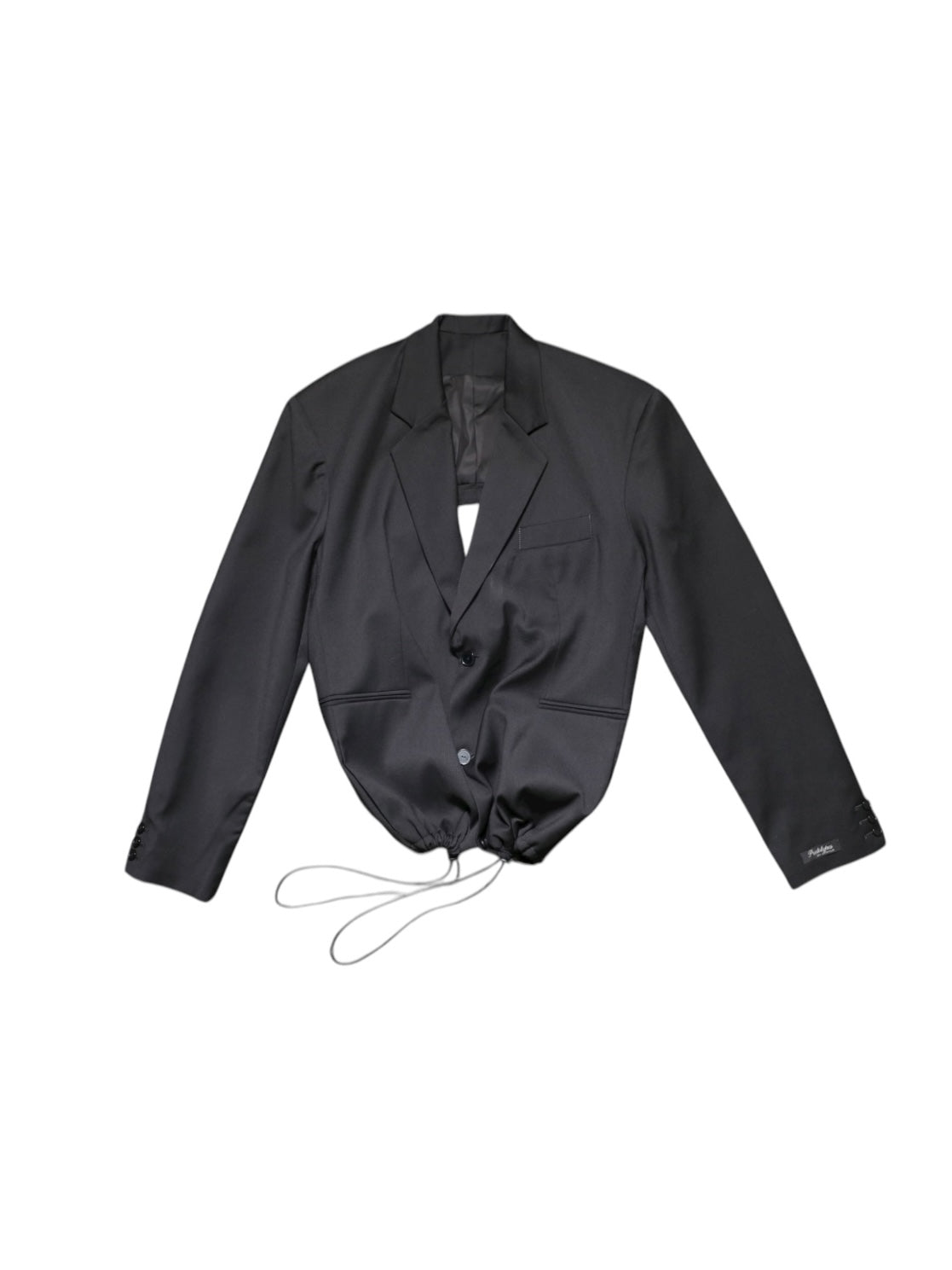 OPEN BACK TAILORED JACKET