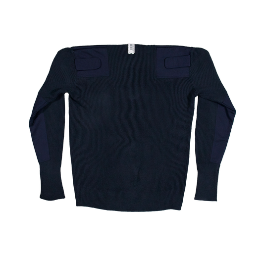 MOVED NECKLINE MILITARY KNIT