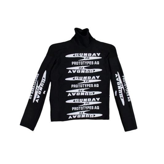 FOOTBALL SOCK TOP BLACK