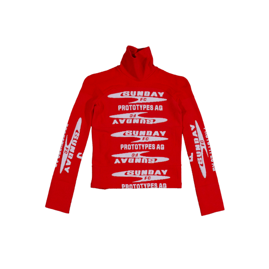 FOOTBALL SOCK TOP RED