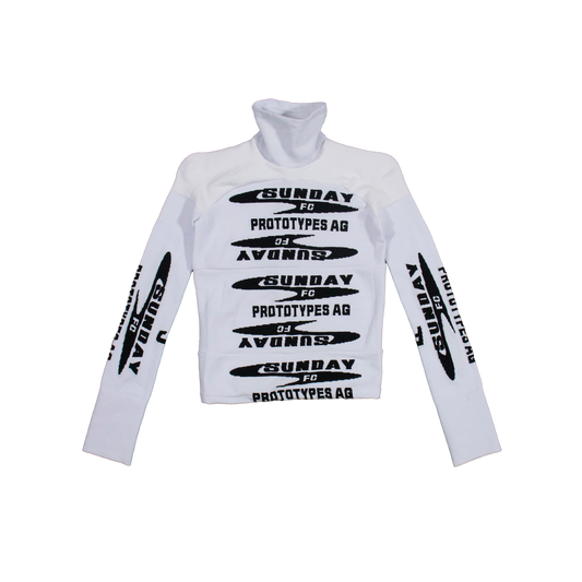 FOOTBALL SOCK TOP WHITE